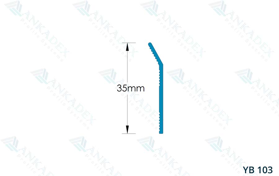 Yalıtım Baskı Profili Teknik Çizim