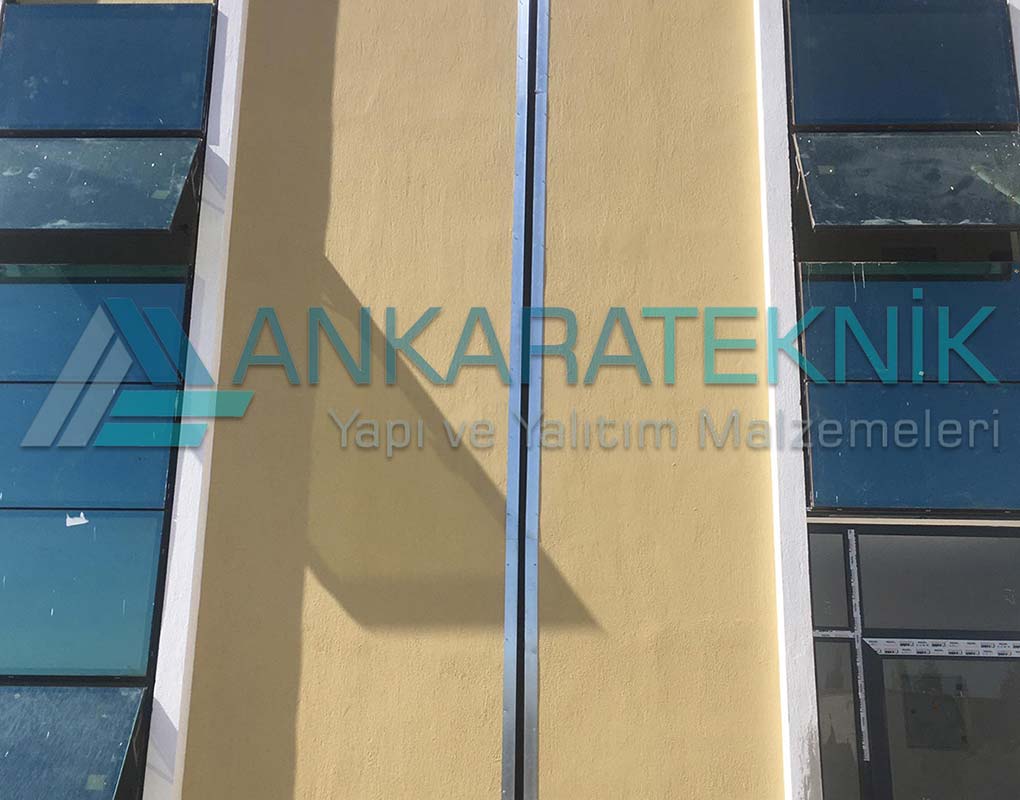 Dış cephe dilatasyon profili